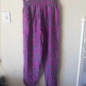 Vintage Colorful Harem Pants